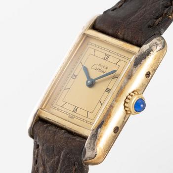 Cartier, Tank, wristwatch, 20.5 x 20 (28) mm.