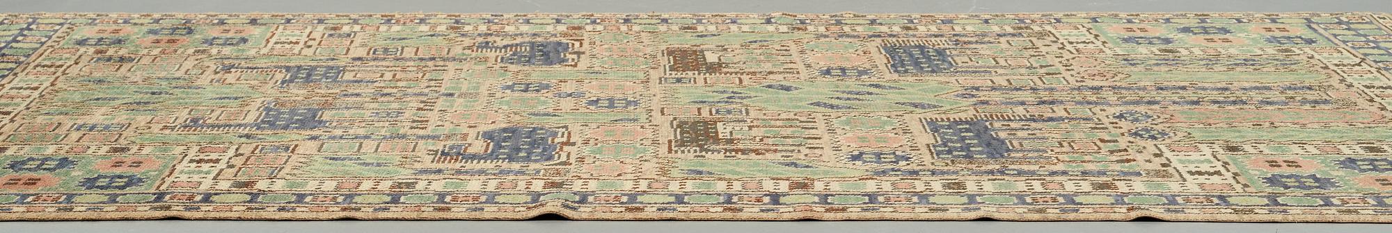 MÄRTA MÅÅS-FJETTERSTRÖM, MATTA, "Hästhagen", flossa, ca 370 x 220,5 cm, signerad MMF.