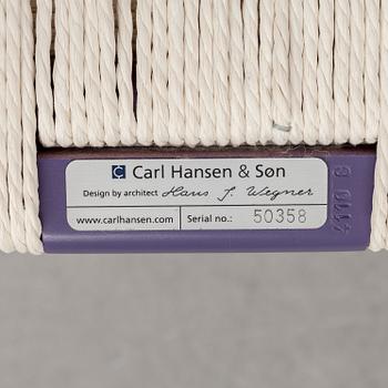 HANS J WEGNER, a pair of 'Y' chairrs from Carl Hansen & Søn, Denmark, 21st Century.