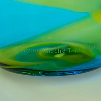 Tapio Wirkkala, A 'Coreano' glass carafe for Rosenthal 1979.