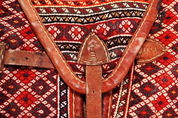 Mafrash, old/semiantik, ca 93 x 37 x 26 cm.