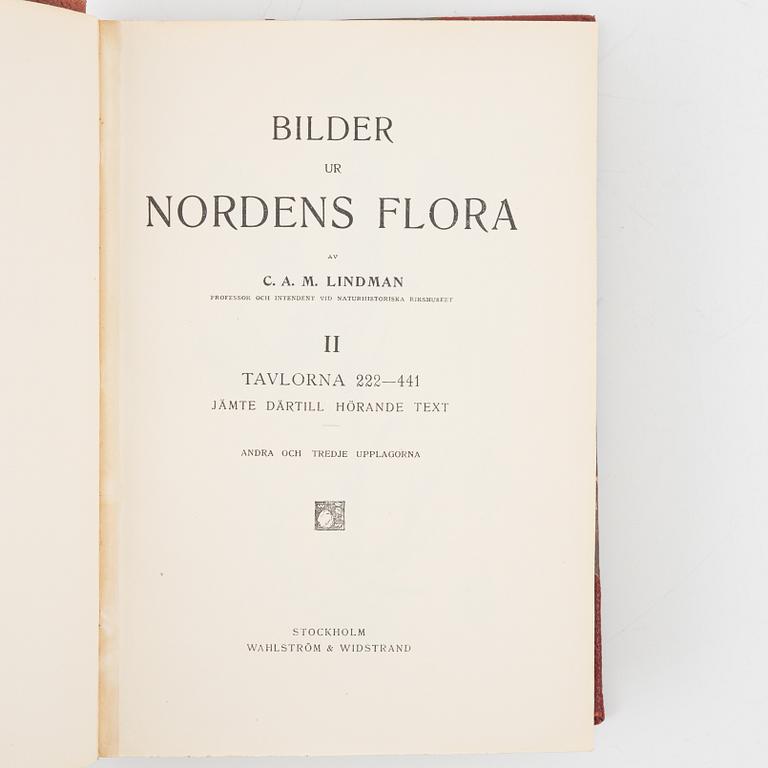 "Bilder ur Nordens Flora", C.A.M Lindman, Wahlström & Widstrand, Stockholm 1922-26 (3 volumes).