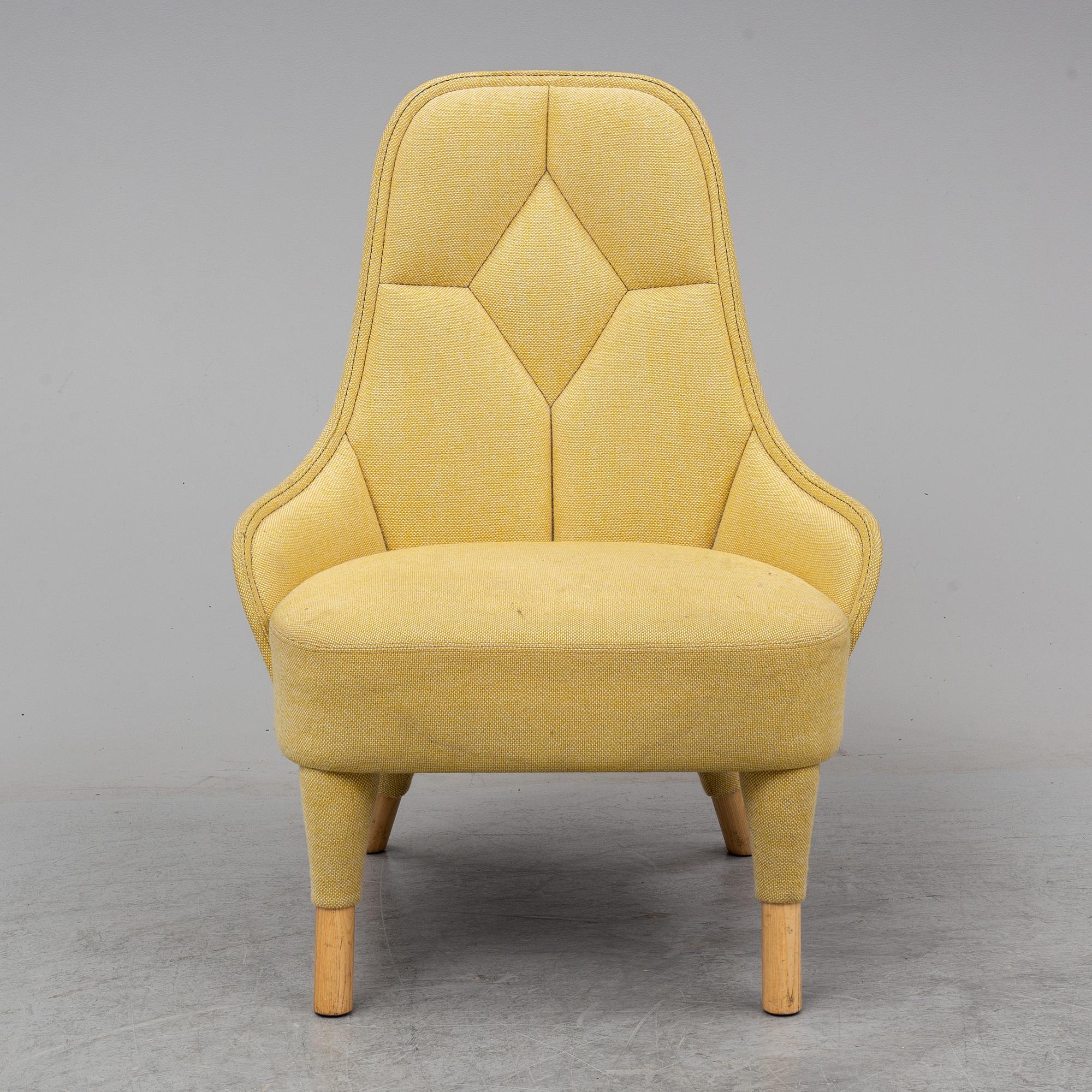 FREDRIK FÄRG & EMMA MARGA BLANCHE, AN 'Emma' easy chair, Gärsnäs.