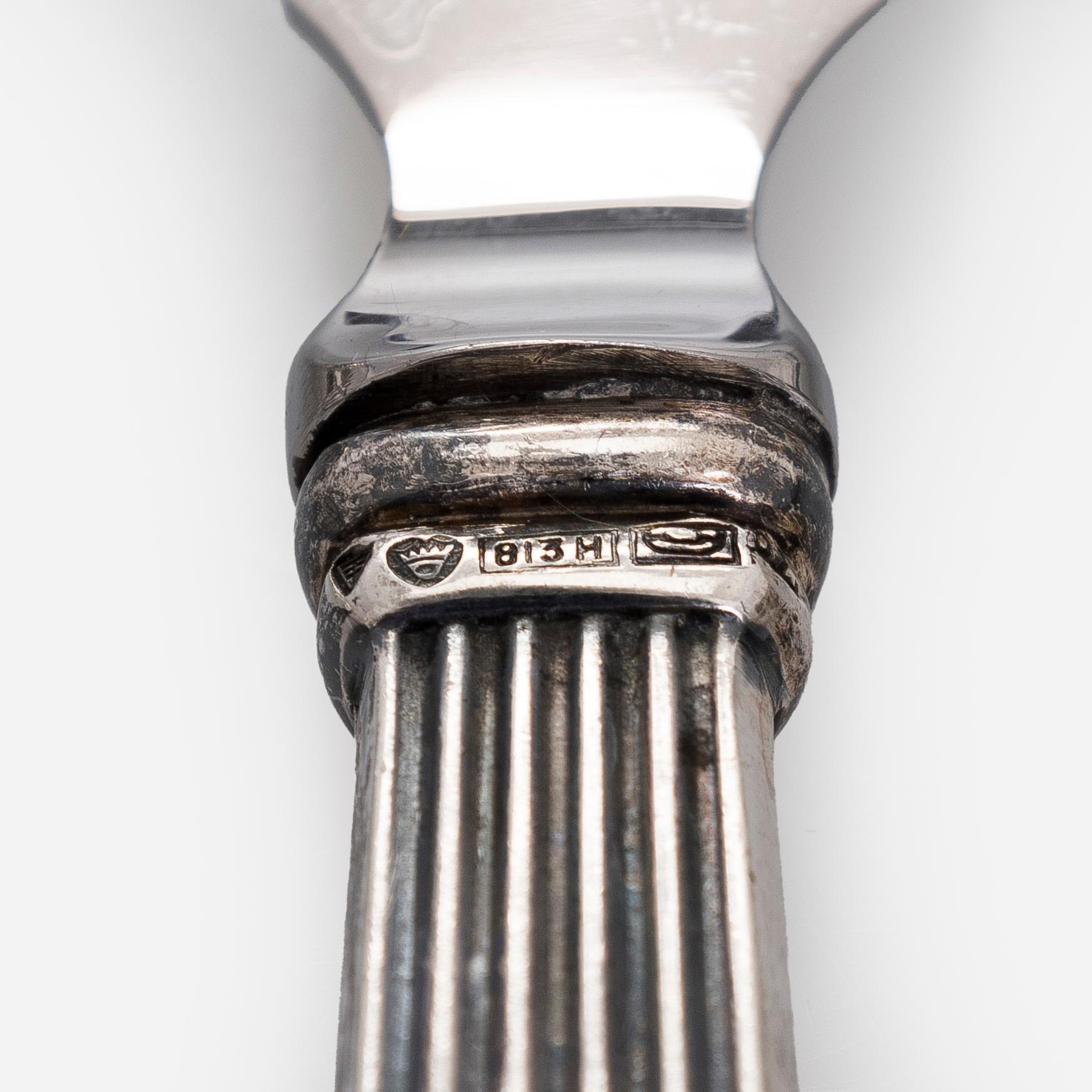 A 43-piece set of 'Tähkä' silver cutlery, Finnish hallmarks.