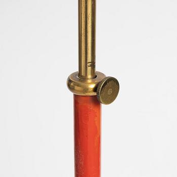 Josef Frank, an adjustable floor lamp model "G 2486/2", Firma Svenskt Tenn, 1940s-50s.