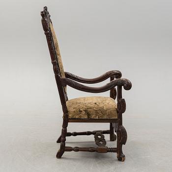 ARMCHAIR, baroque, early 18th century.