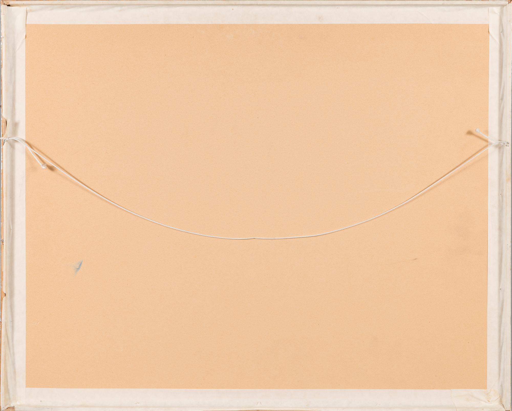 SAM VANNI, serigraph, signed and dated -84, numbered 9/100.