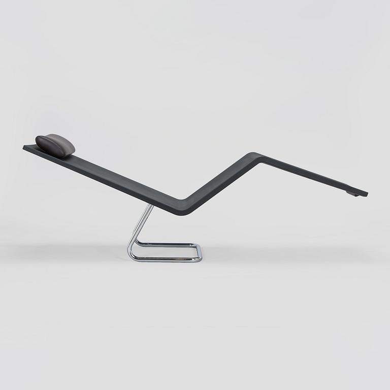 Maarten Van Severen, an "MVS Chaise" lounge chair, Vitra, 2000s.