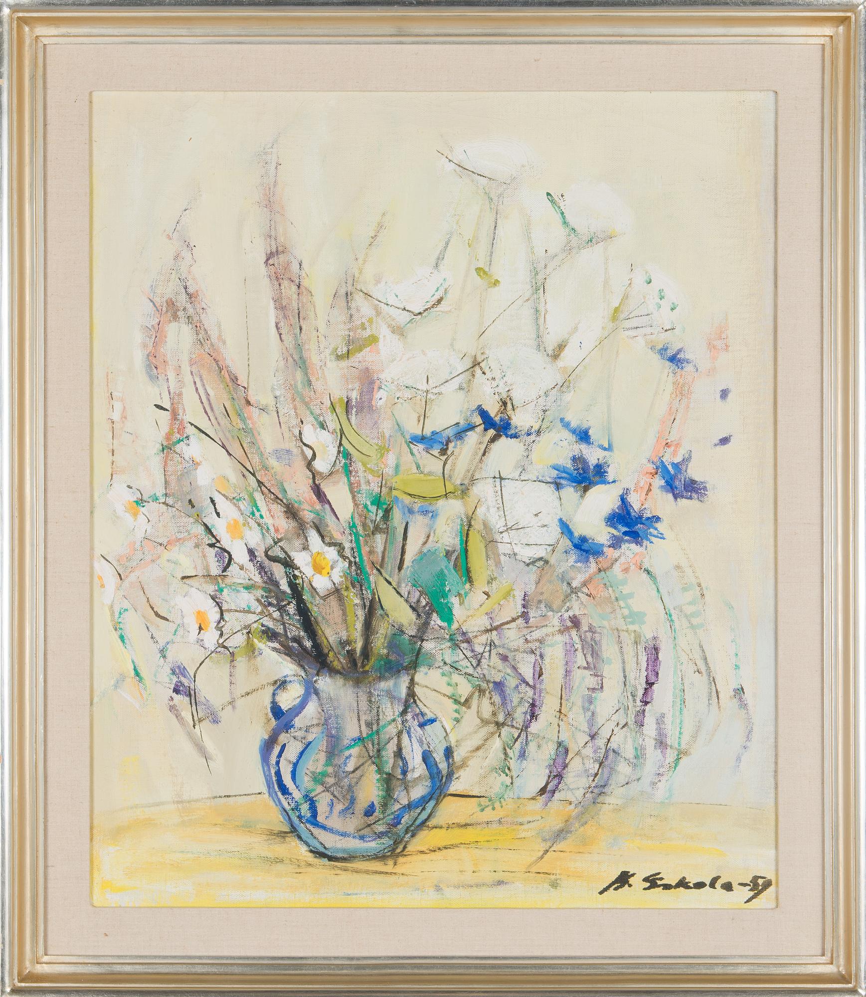 Kalle Eskola, Flower still life.