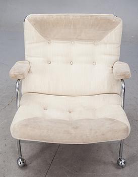 FÅTÖLJ. "Karin". Bruno Mathsson för Dux.