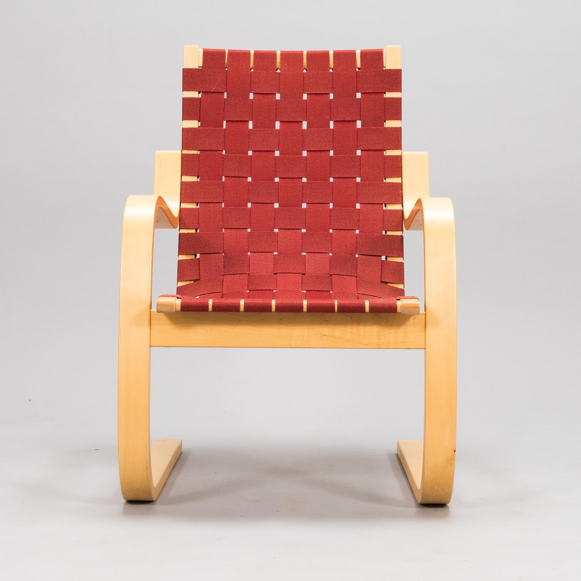 Alvar Aalto, An armchair model '406' for Artek, special color edition 2007.