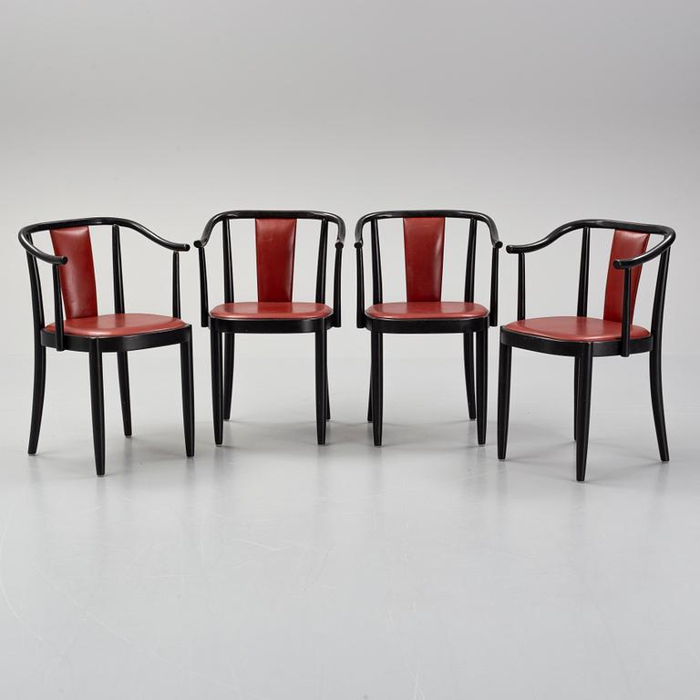 Peter Celsing, four 'Opera' chairs, Gemla.