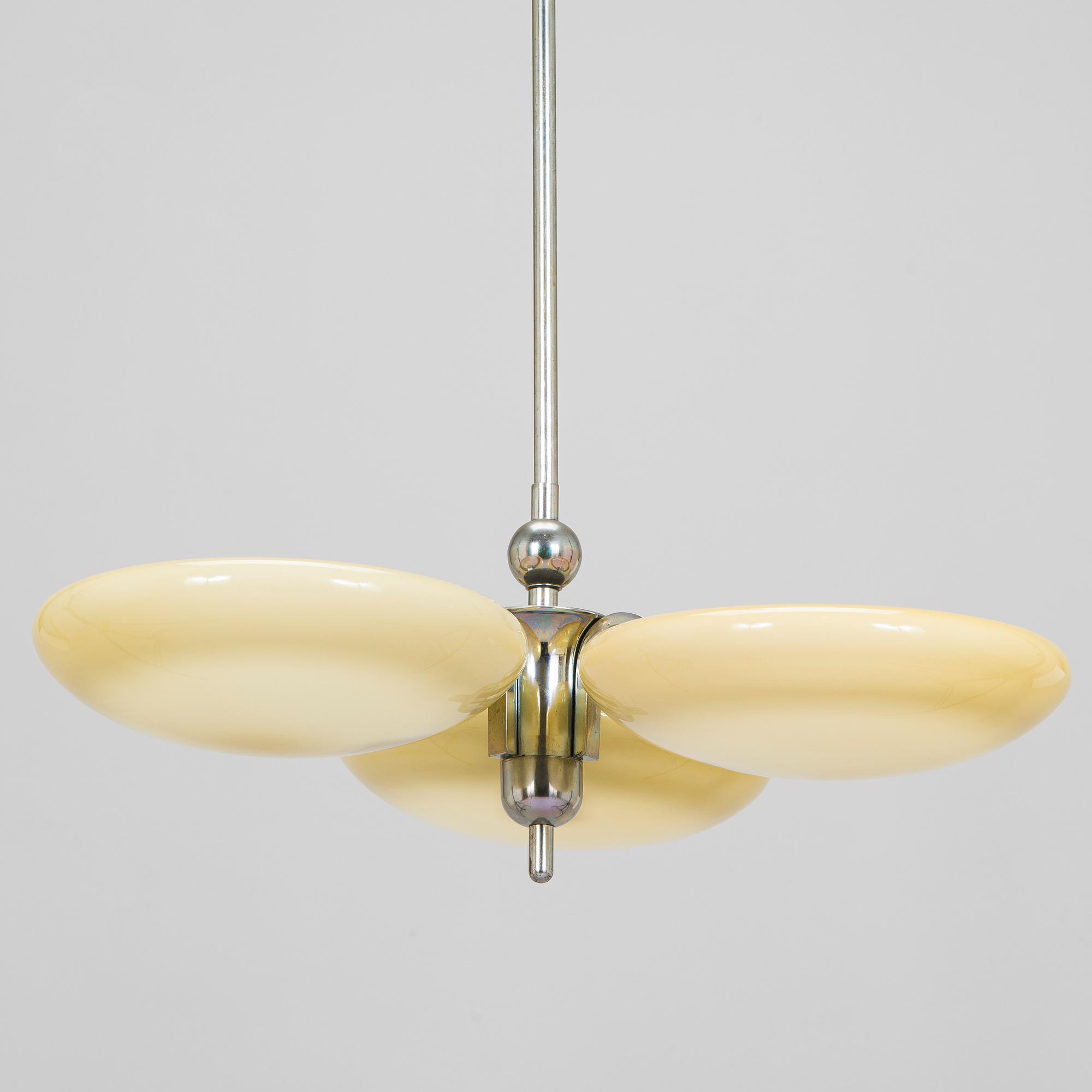 Taklampa, Funkis 1930-tal.