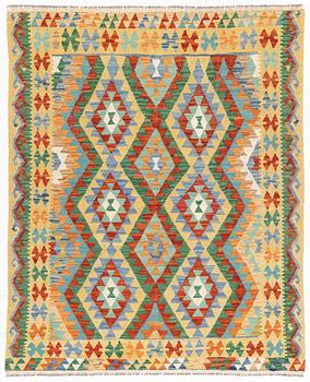A Kilim rug approximately 190 x 150 cm.