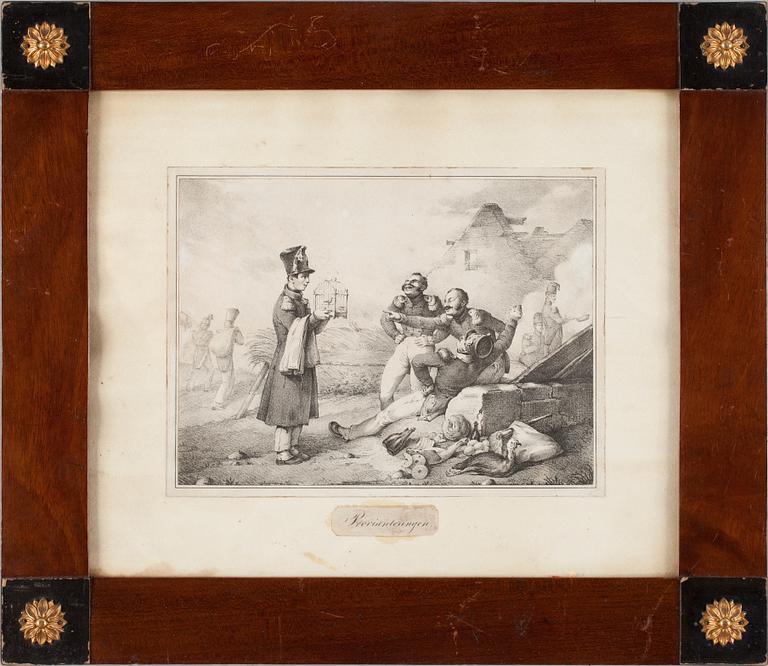 RAMAR, ett par, empire, 1800-tal.