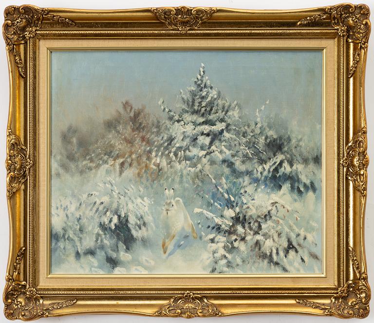 Mosse Stoopendaal, Hare in the Snow.