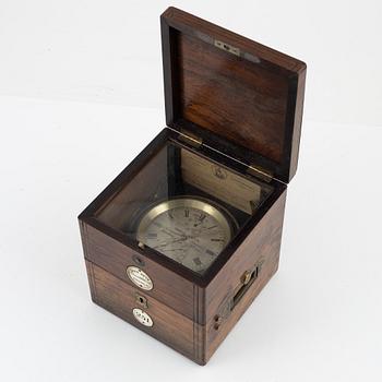 Skeppskronometer, David Keys, London, England, omkring år 1900.