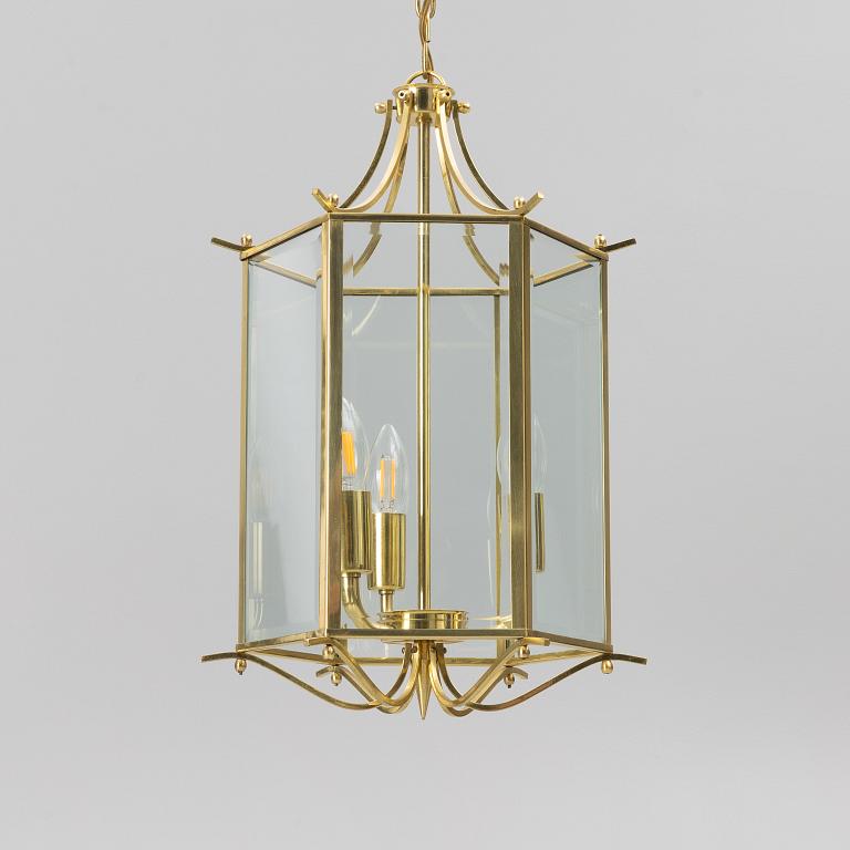 A ceiling lamp, late 20th Century.