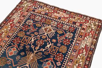 An antique Bidjov rug East Caucasus, c. 163 x 115 cm.