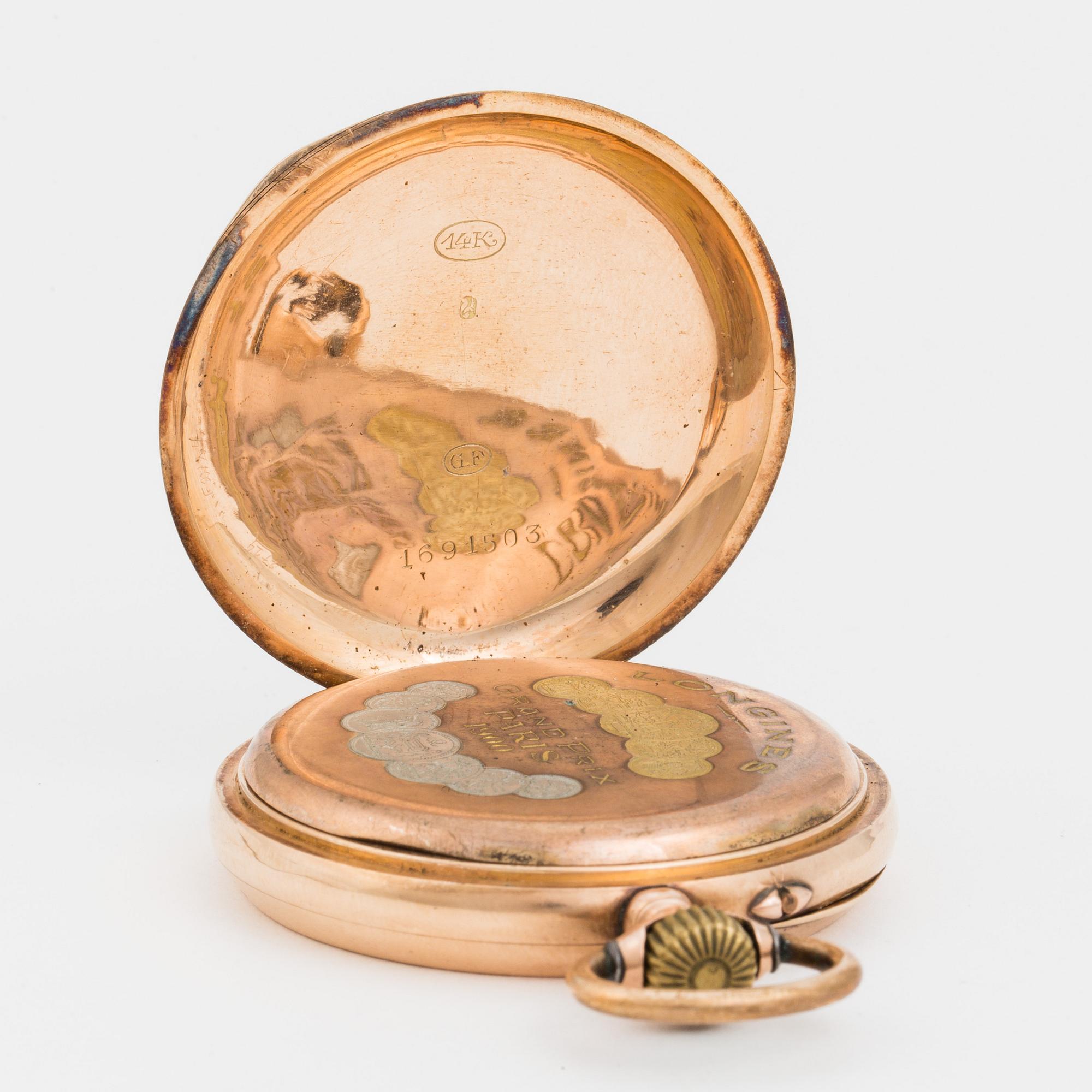 LONGINES, fickur, 49 mm,