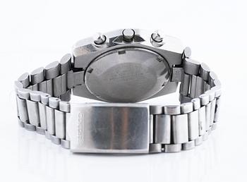SEIKO, Chronograph Automatic, wristwatch, 40 x 42 mm.