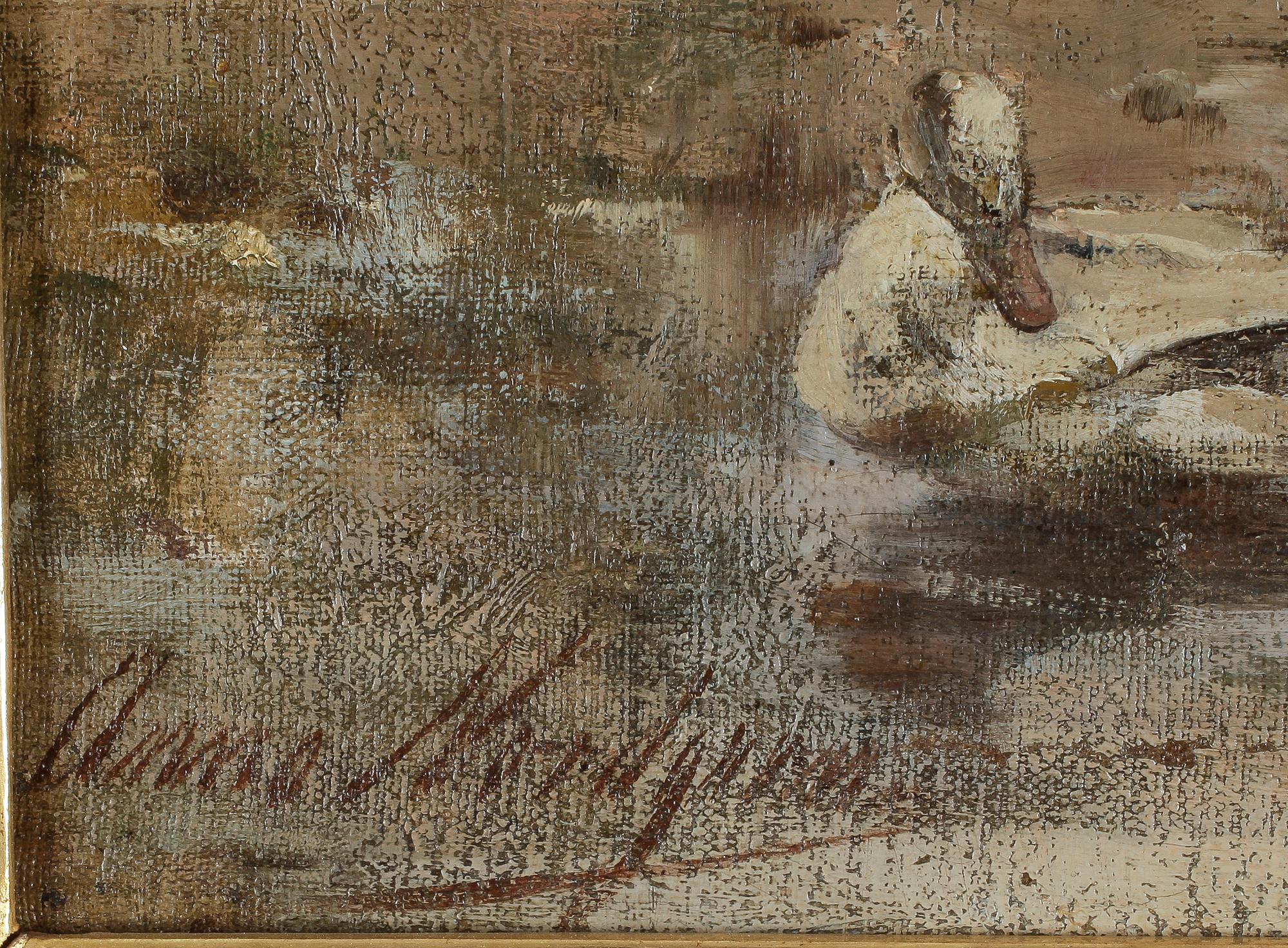 ANNA NORDGREN, Olja på duk, signerad .