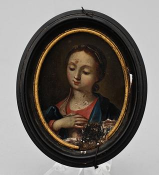 MINIATYRER, 3 st 1700/1800-tal.