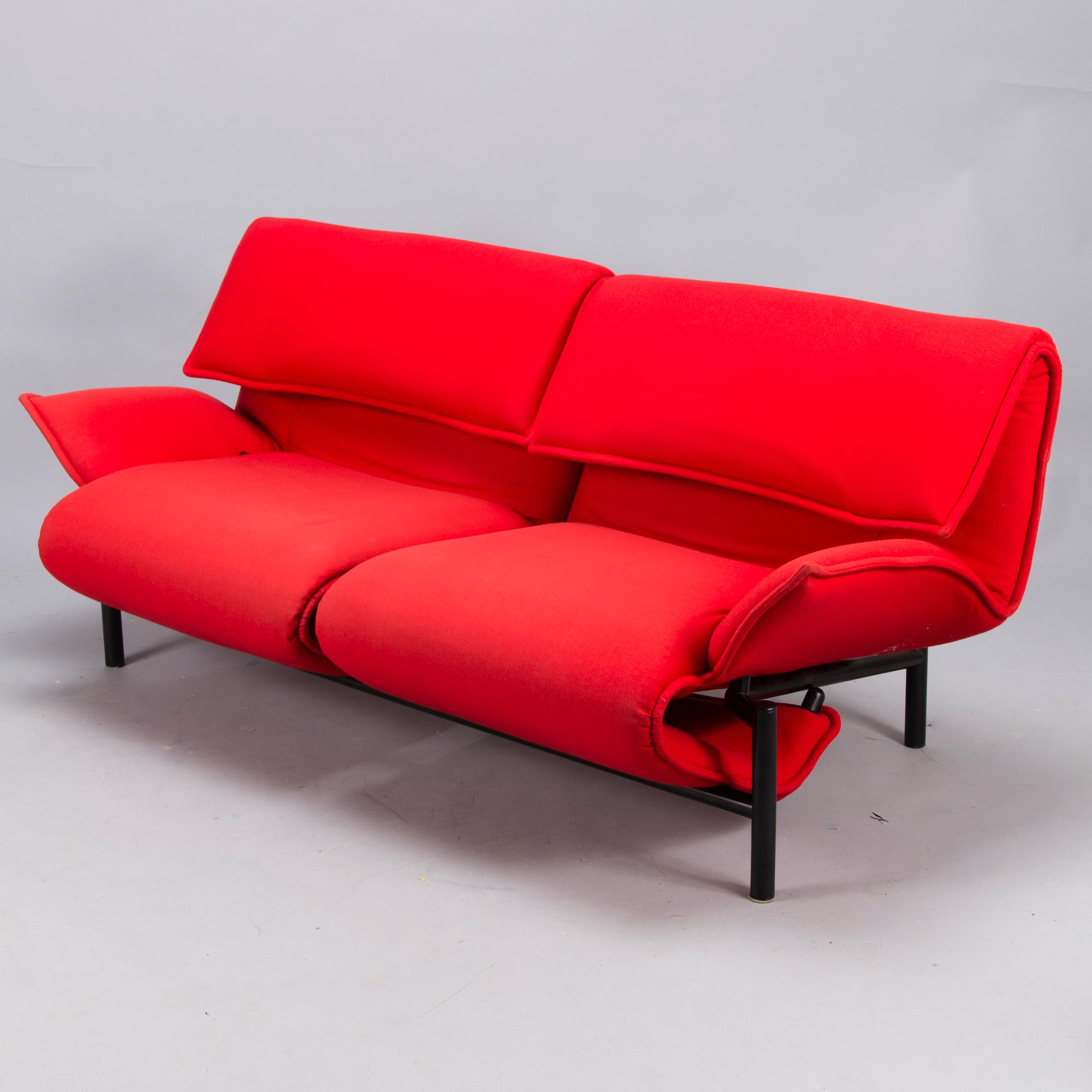 VICO MAGISTRETTI, a 1980s  'Veranda' sofa for Cassina.