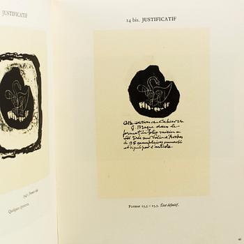 A BOOK, "Braque lithographe", Fernand Mourlot andh André Sauret, 1963, N1708.