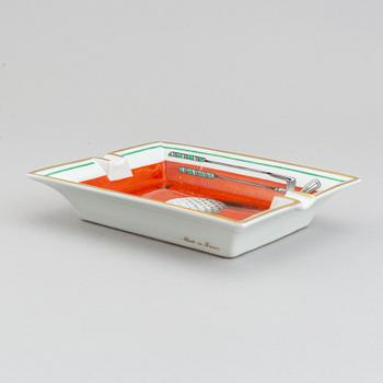 Hermès, askfat, porslin, Frankrike.