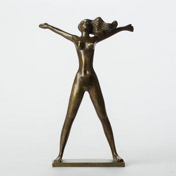 STIG BLOMBERG, skulptur, Ystad Brons, signerad.