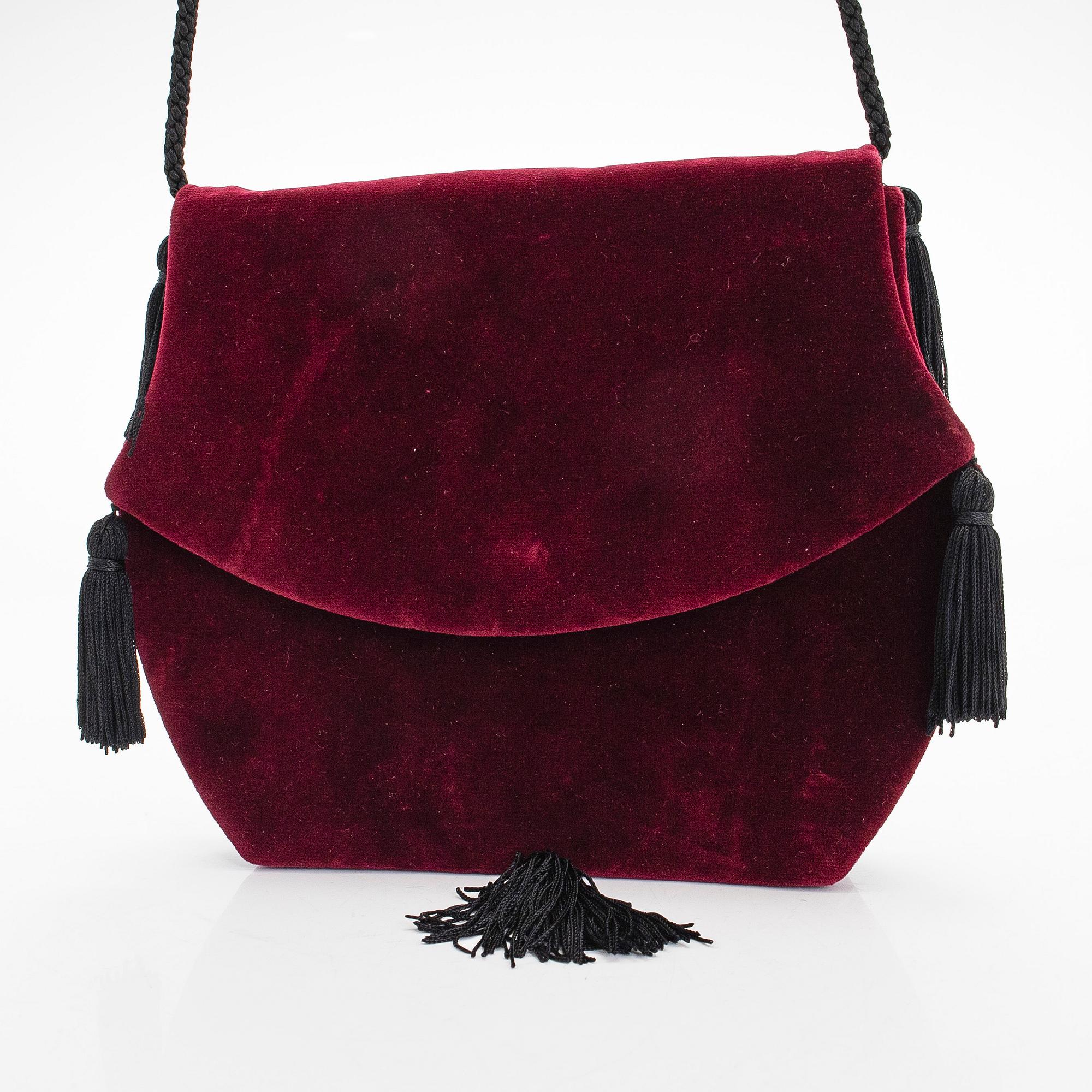 Yves Saint Laurent, an evening bag.