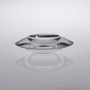 SKÅL, glas, signerad Aimo Okkolin Riihimäen Lasi Oy.