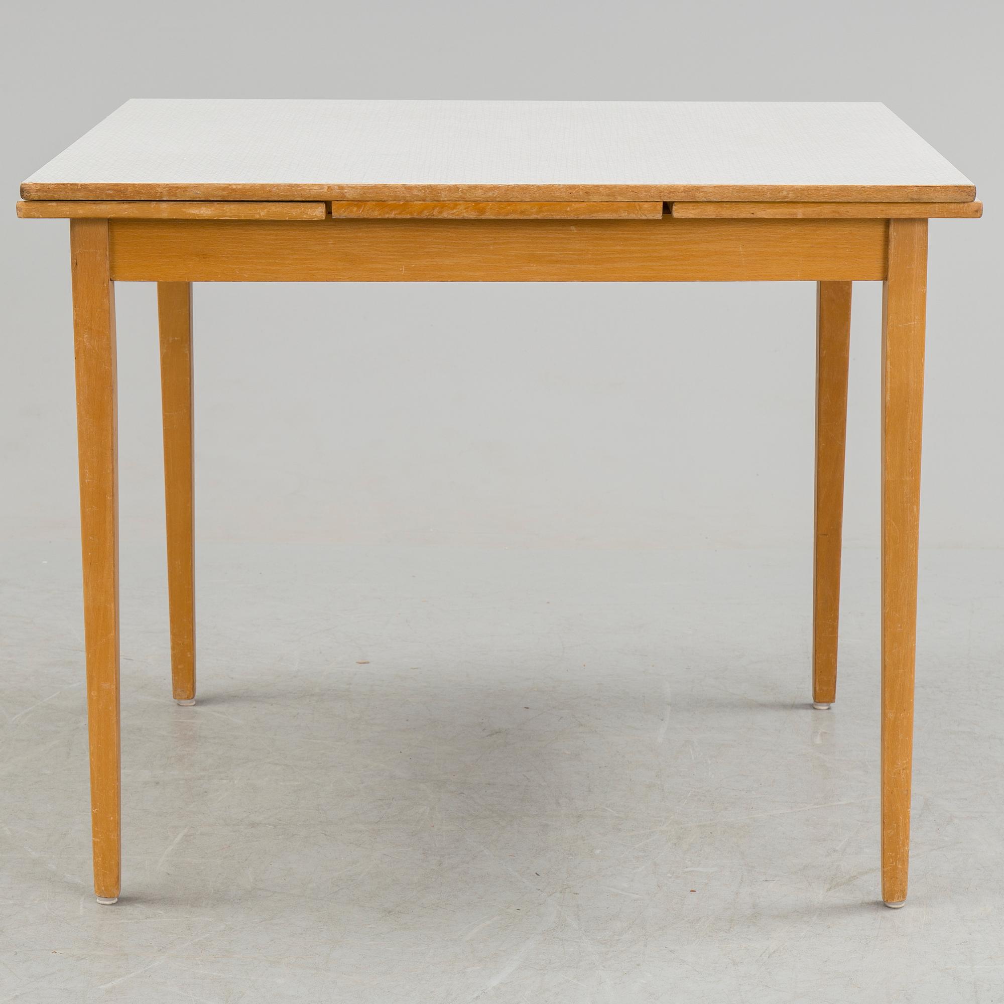 SIGVARD BERNADOTTE, för Edsbyverken, matbord, "Virrvarr", 1950-/60-tal.