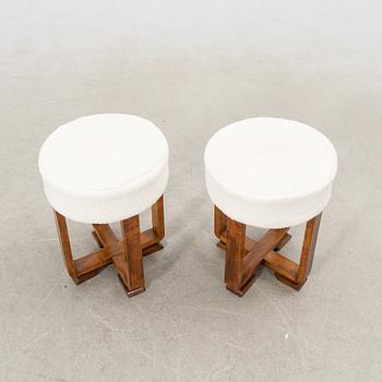 Pallar, ett par, Art Deco, 1900-talets första hälft.