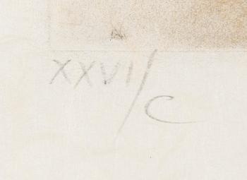 Salvador Dalí, "Nu à la jarretière" sarjasta "Hippies".