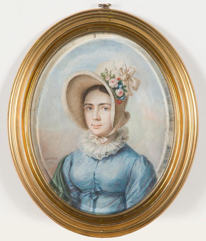 Jean Henri Benner, hänen mukaansa, Naisen muotokuva.