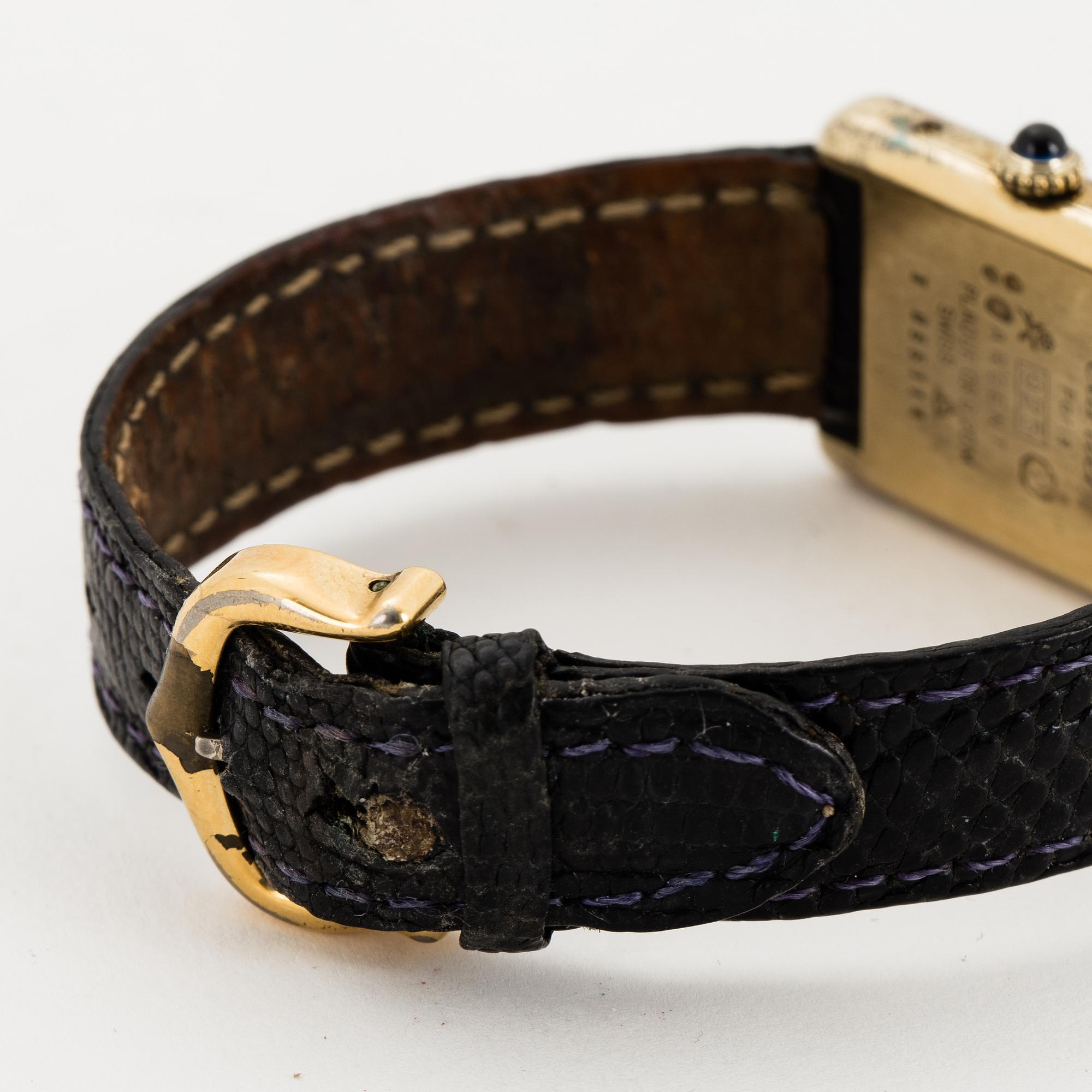 Must de CARTIER, armbandsur, 20 mm.