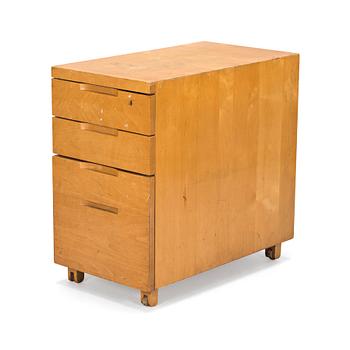 Aino Aalto, A mid-20th century 'H297' drawer unit for O.Y. Huonekalu-ja Rakennustyötehdas A.B. Finland.