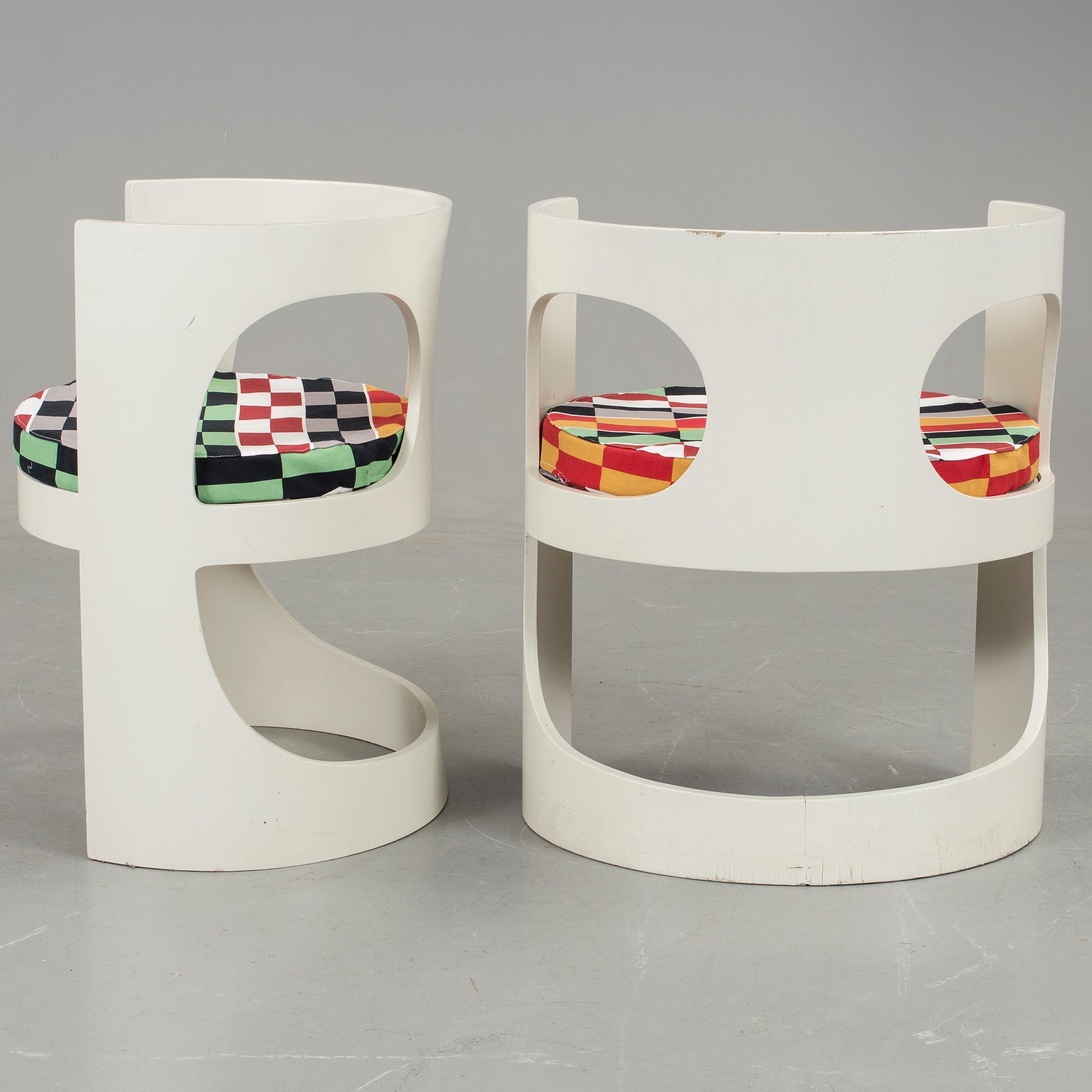 ARNE JACOBSEN, "Prepop", för Asko 1968, matgrupp, 6 delar.