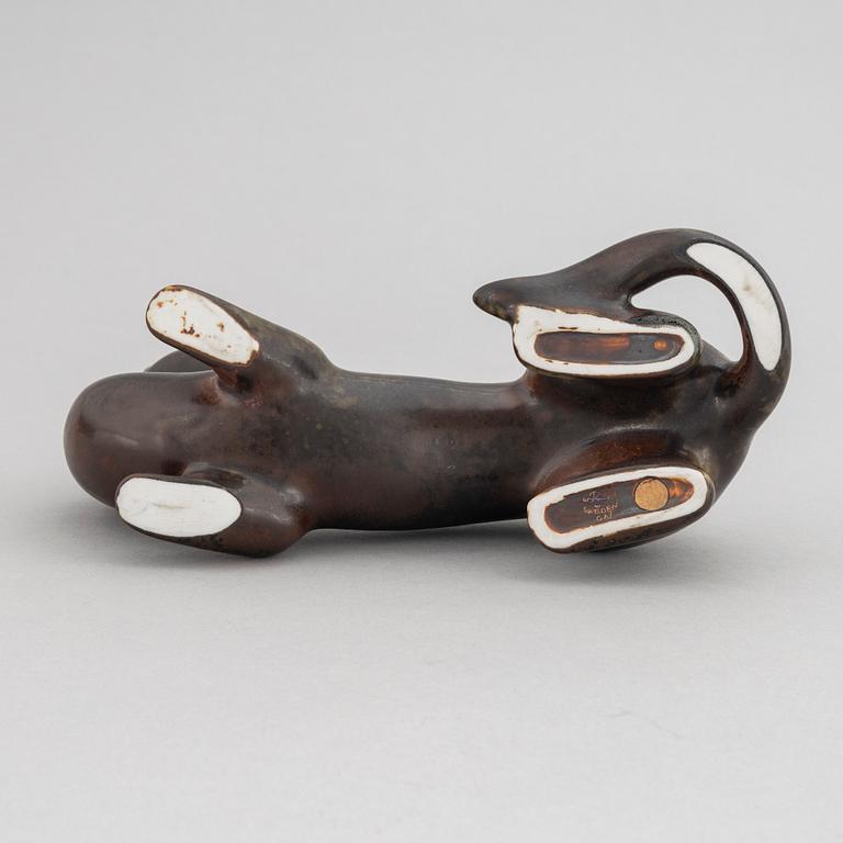 Gunnar Nylund, figurin, stengods, Rörstrand.