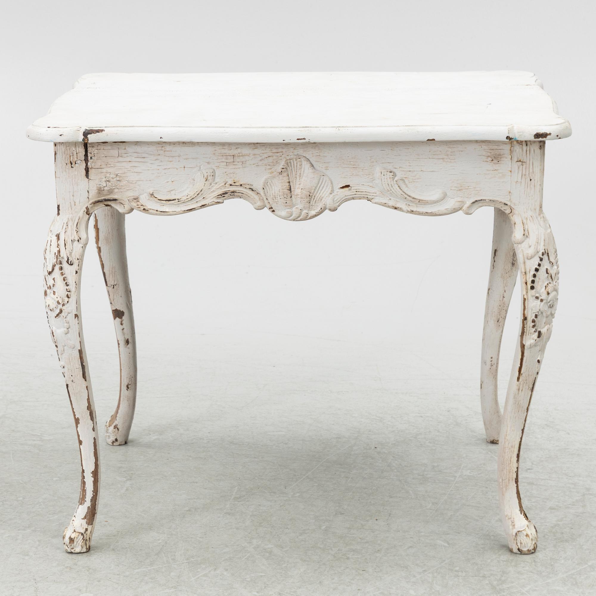 Table, Rococo, second half of the 18th century.