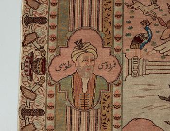 MATTA. Täbris Figural. 232 x 168,5 cm.