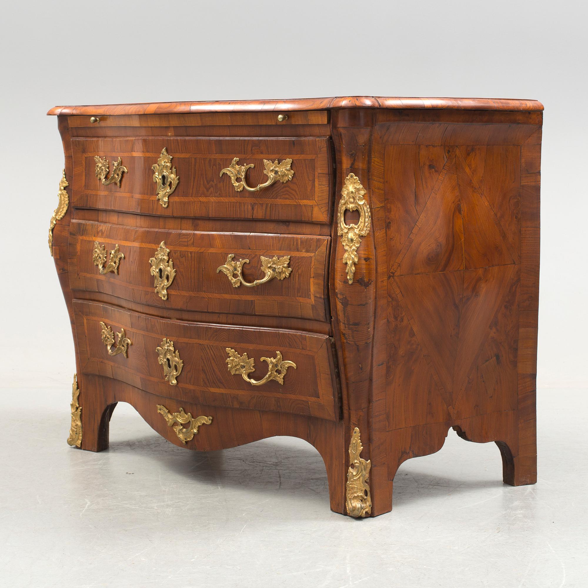 BYRÅ, rokoko, Stockholmsarbete, Sverige 1700-talets andra hälft.