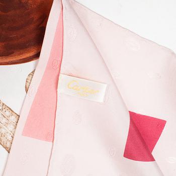 Cartier, scarf.