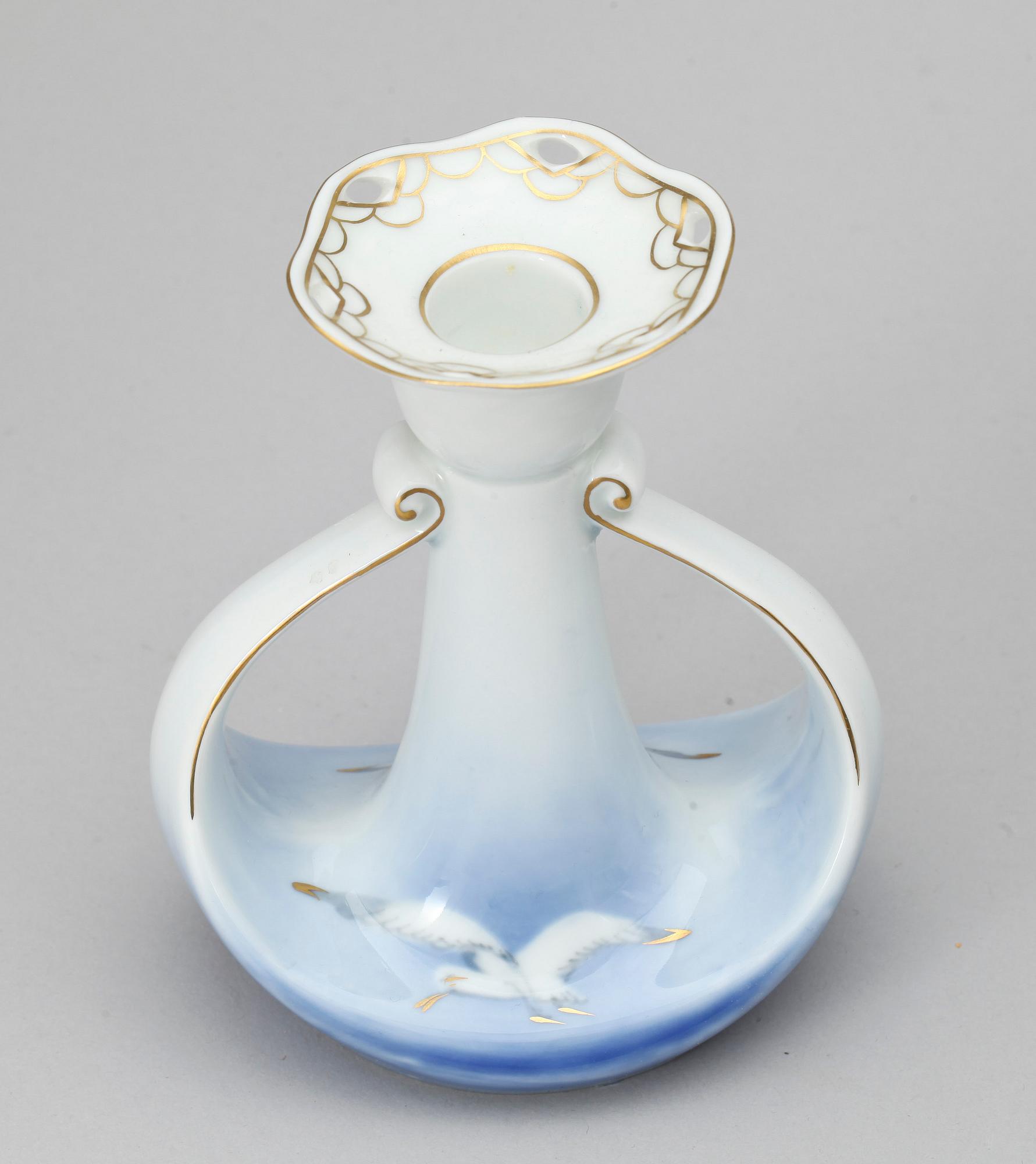 PARTI PORSLIN, 5 delar. Bing & Gröndahl samt Royal Copenhagen, 1900-talets andra hälft.