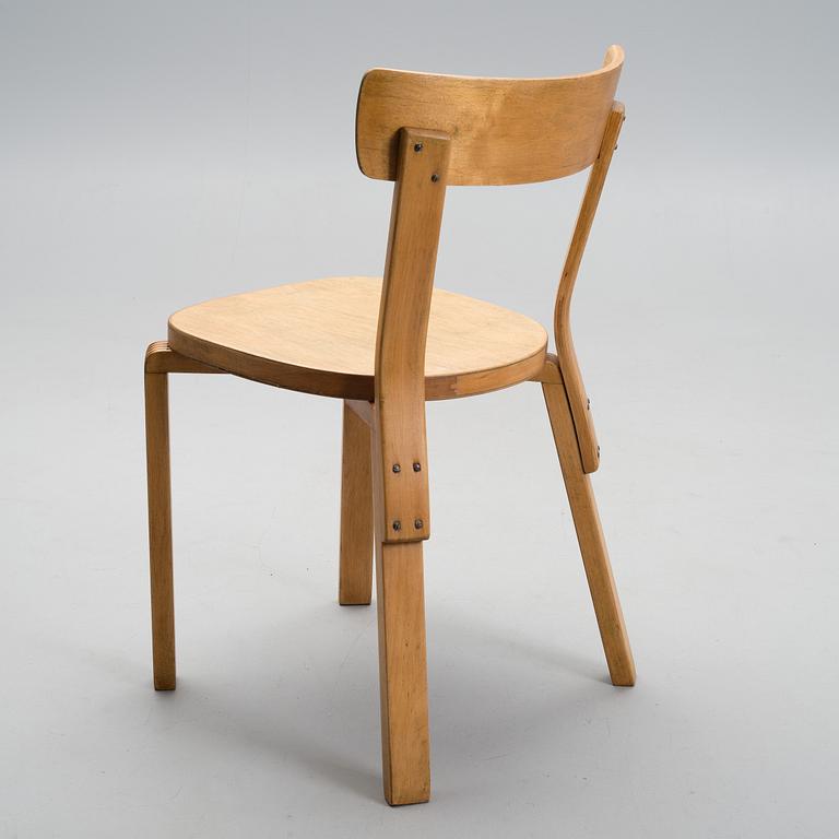 ALVAR AALTO, stol, modell 69, Artek 1940-tal.