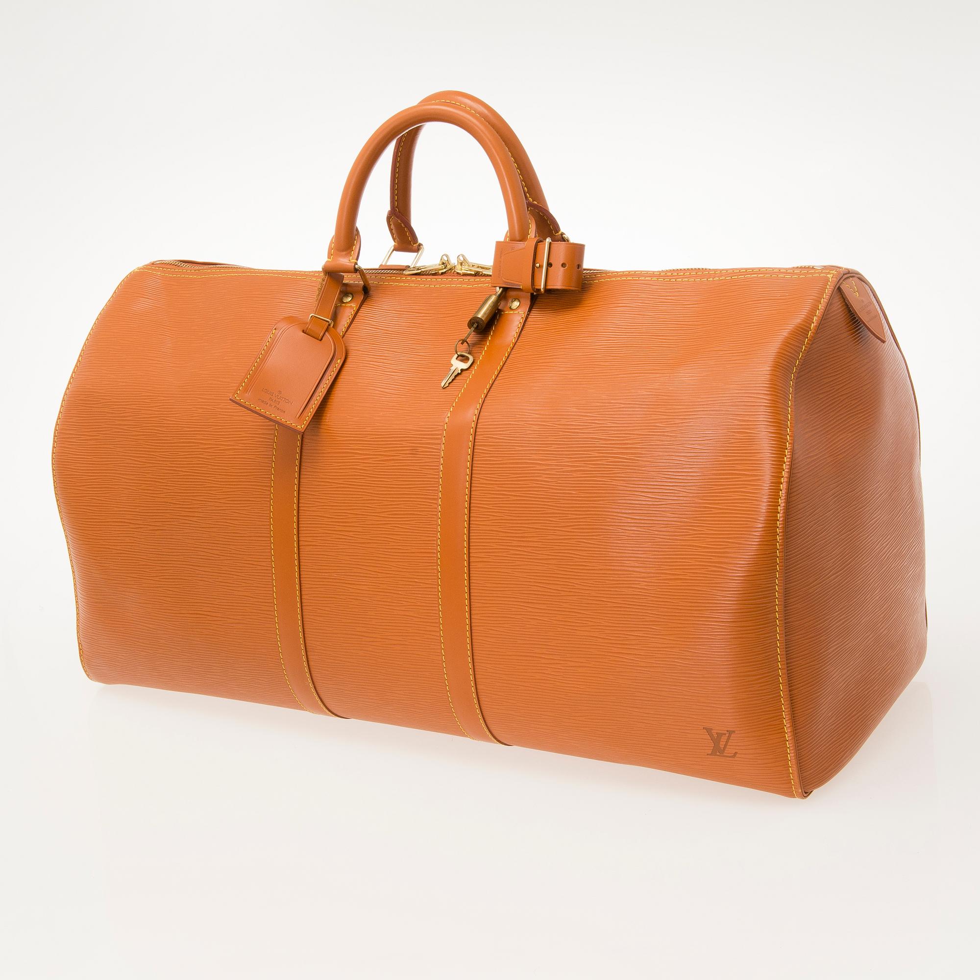 LOUIS VUITTON, "Keepall Epi", Travel bag.