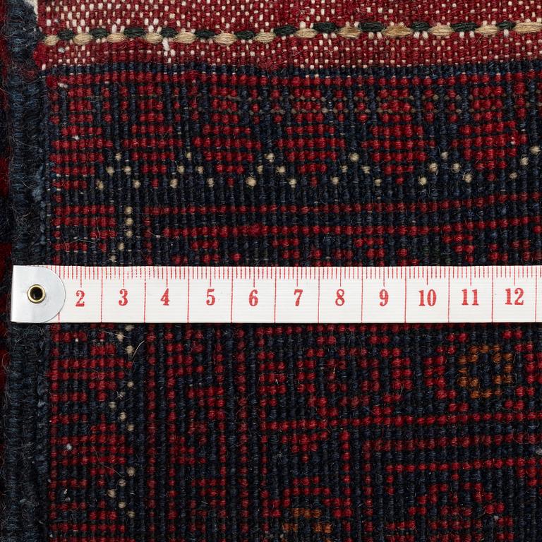 Carpet, Afghan, Khan Mohammadi, approx. 292 x 201 cm.