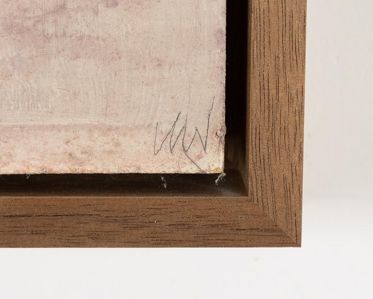 Karin Wikström, acrylic on panel, signed.